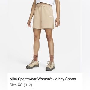 Nike high waisted sweat shorts NWT!